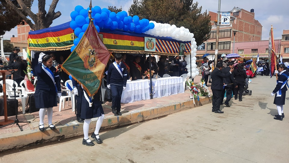 GOBIERNO MUNICIPAL PARTICIPÓ EN LANCEREMONIA DE CELEBRACION A LOS 168 AÑOS DE LA FUNDACIÓN DEL COLEGIO “EVARISTO VALLE”