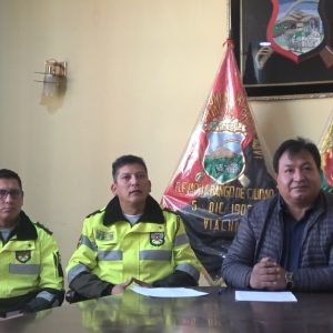 GOBIERNO MUNICIPAL Y POLICÍA BOLIVIANA COORDINAN OPERATIVOS PARA SEGURIDAD CIUDADANA POR FIESTAS DE FIN DE AÑO